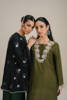 Picture of Dusty Olive in Silk